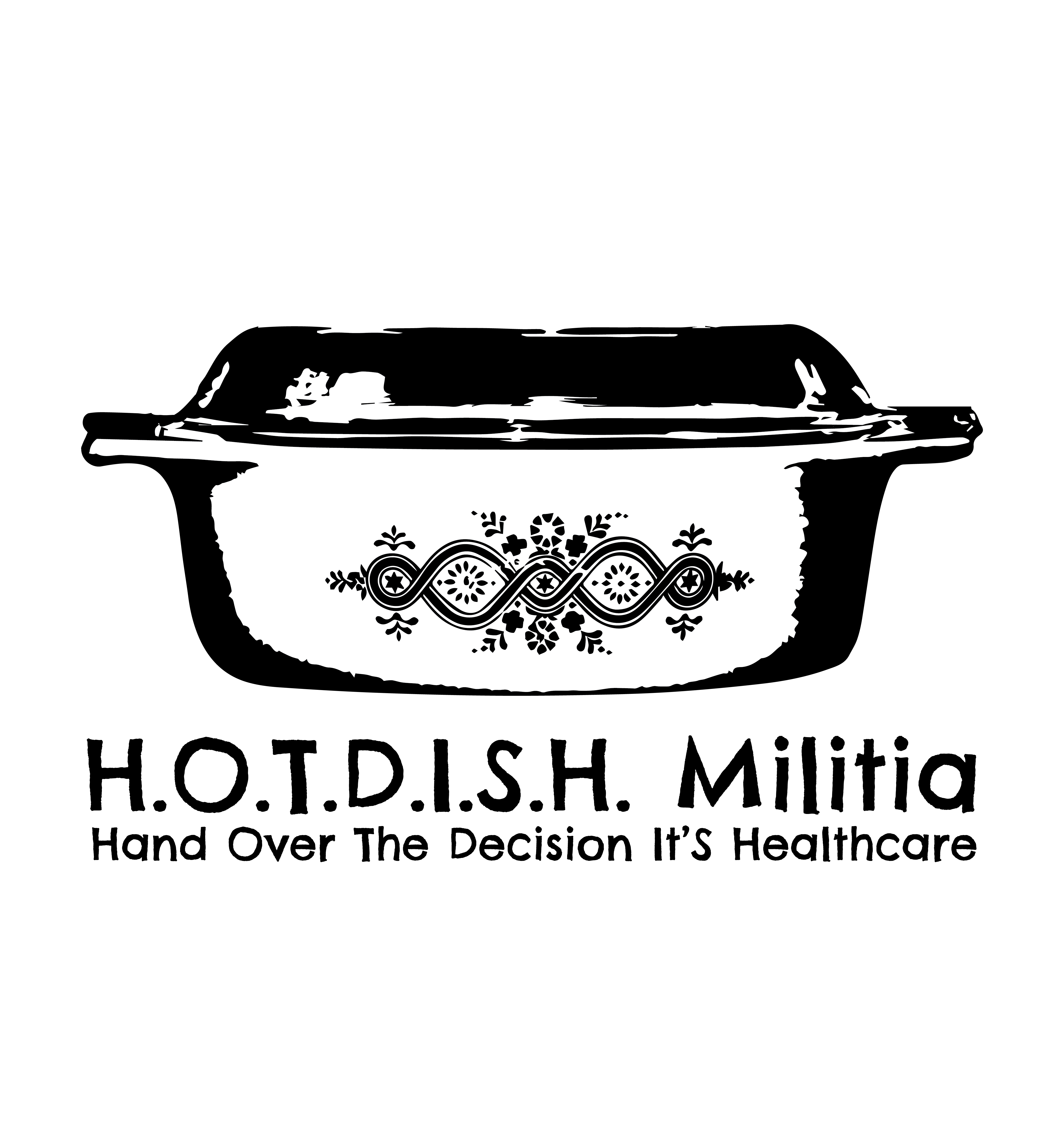 HOTDISH militia logo